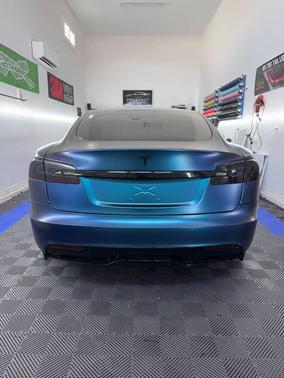 Blue 2022 Tesla Model S Long Range