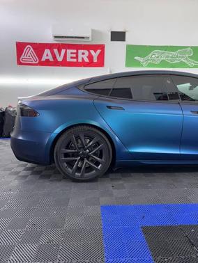 Blue 2022 Tesla Model S Long Range
