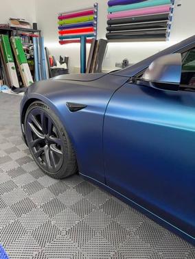 Blue 2022 Tesla Model S Long Range