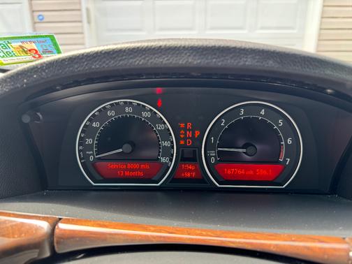 Black 2004 BMW 745 Li