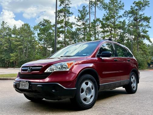 Red 2007 Honda CR-V LX