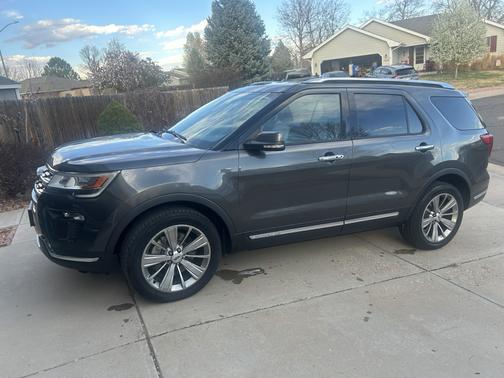 Gray 2018 Ford Explorer Limited