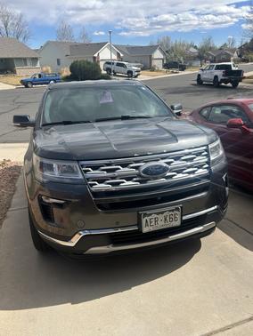 Gray 2018 Ford Explorer Limited