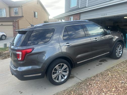 Gray 2018 Ford Explorer Limited