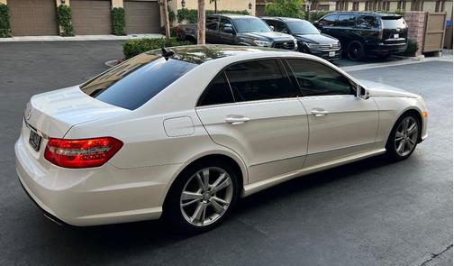 White 2013 Mercedes-Benz E-Class E 350