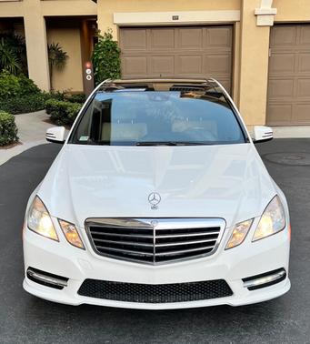 White 2013 Mercedes-Benz E-Class E 350