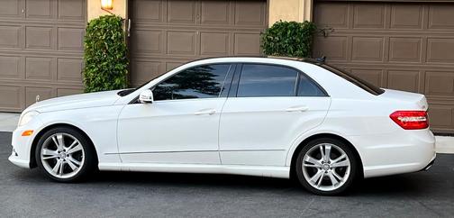 White 2013 Mercedes-Benz E-Class E 350