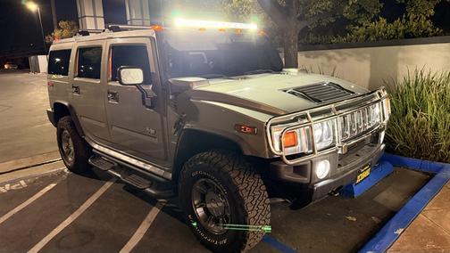 Gray 2004 Hummer H2 Base