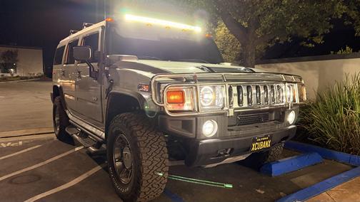 Gray 2004 Hummer H2 Base