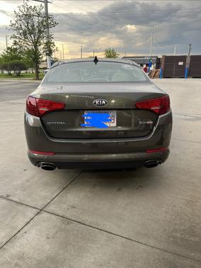 Gray 2013 Kia Optima EX