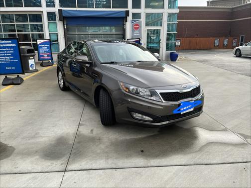 Gray 2013 Kia Optima EX