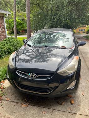 Black 2013 Hyundai ELANTRA GLS