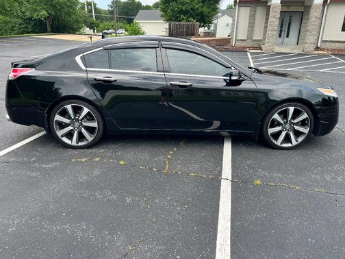 Black 2010 Acura TL Technology