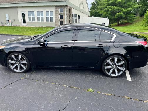 Black 2010 Acura TL Technology