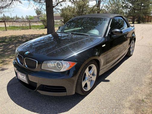 Black 2008 BMW 135 i