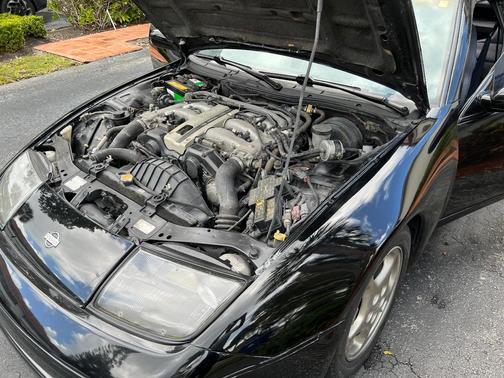 Black 1996 Nissan 300ZX Base