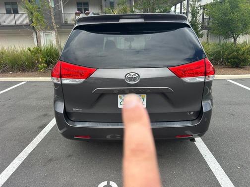 Gray 2013 Toyota Sienna LE