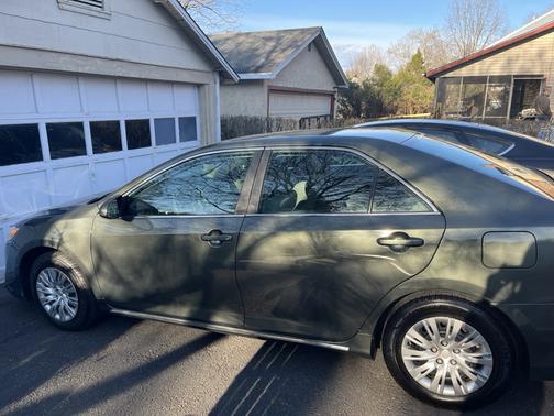 Green 2014 Toyota Camry LE