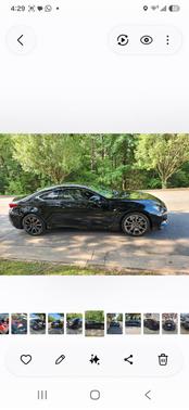 Black 2015 Lexus RC F Base