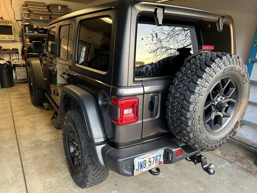 Gray 2025 Jeep Wrangler Willys