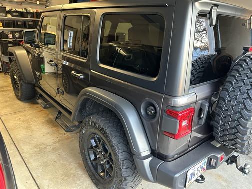 Gray 2025 Jeep Wrangler Willys