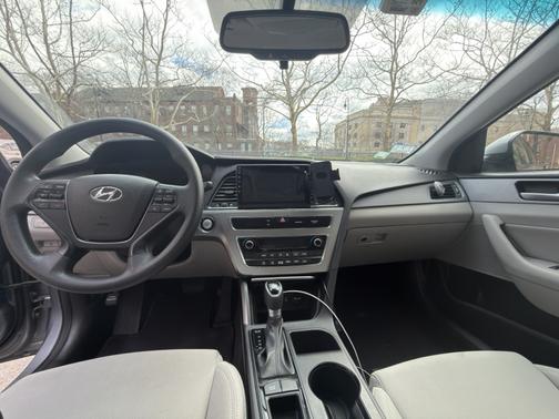 Gray 2016 Hyundai SONATA Hybrid SE