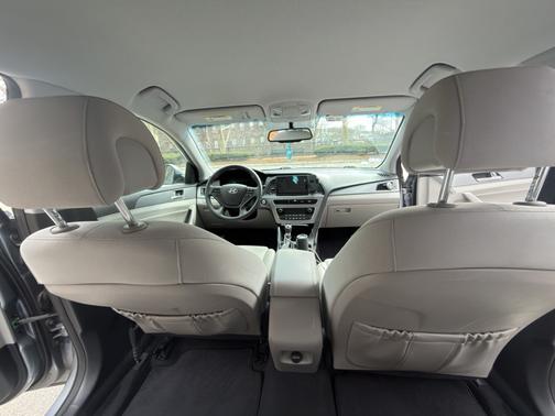 Gray 2016 Hyundai SONATA Hybrid SE