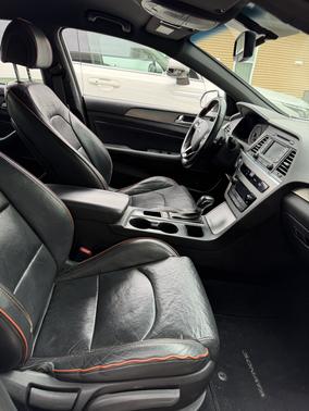 White 2015 Hyundai SONATA Sport 2.0T