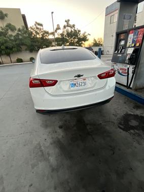 White 2017 Chevrolet Malibu Hybrid Base