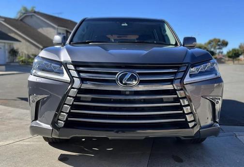 Gray 2018 Lexus LX 570 Three-Row