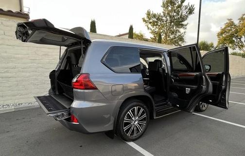 Gray 2018 Lexus LX 570 Three-Row