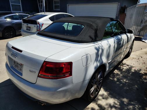 White 2009 Audi A4 2.0T Special Edition Cabriolet