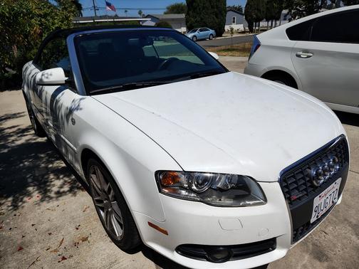 White 2009 Audi A4 2.0T Special Edition Cabriolet