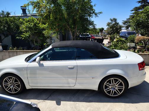 White 2009 Audi A4 2.0T Special Edition Cabriolet