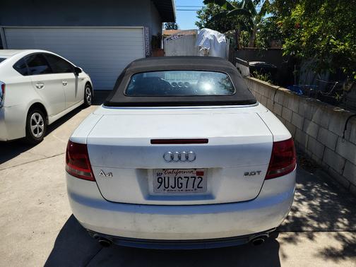 White 2009 Audi A4 2.0T Special Edition Cabriolet