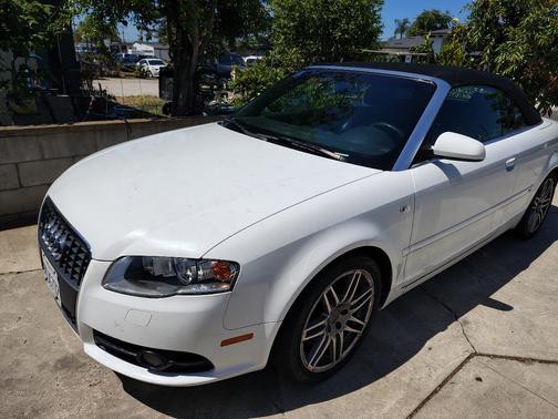 White 2009 Audi A4 2.0T Special Edition Cabriolet