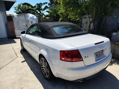 White 2009 Audi A4 2.0T Special Edition Cabriolet
