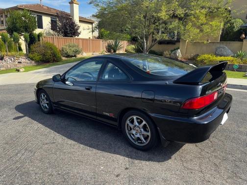 Black 2001 Acura Integra Type R
