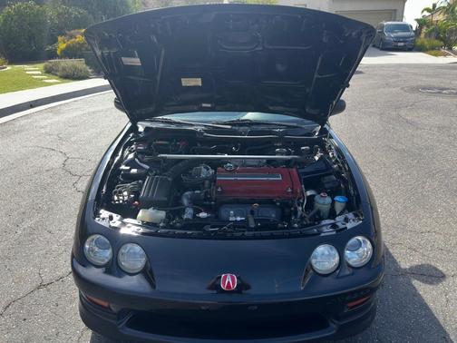 Black 2001 Acura Integra Type R