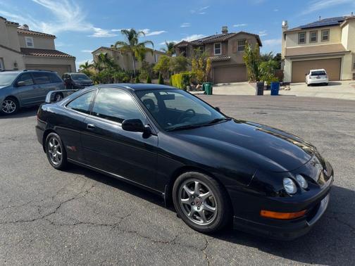 Black 2001 Acura Integra Type R