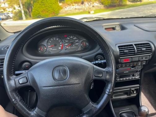 Black 2001 Acura Integra Type R