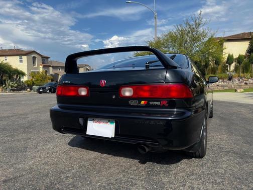 Black 2001 Acura Integra Type R
