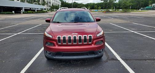 Red 2016 Jeep Cherokee Latitude