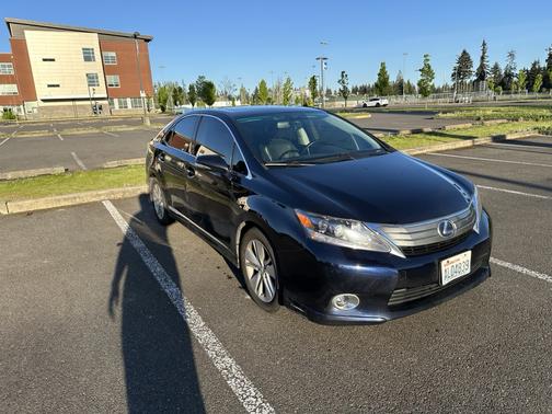 Blue 2010 Lexus HS 250h Base