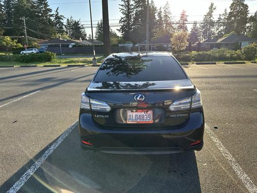Blue 2010 Lexus HS 250h Base