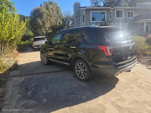 Black 2017 Ford Explorer Limited