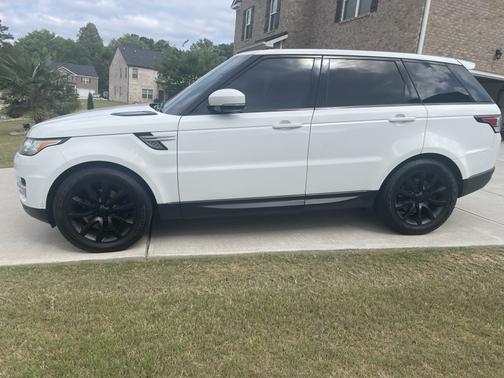 White 2015 Land Rover Range Rover Sport Supercharged HSE