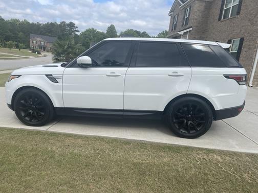 White 2015 Land Rover Range Rover Sport Supercharged HSE