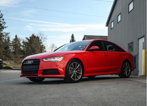 Red 2016 Audi S6 4.0T