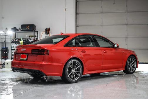 Red 2016 Audi S6 4.0T